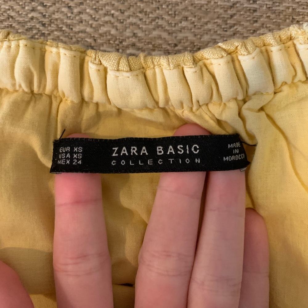 Yellow Zara Ruffle dress - Picture 6 of 8